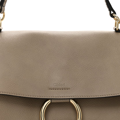 Chloe Calfskin Medium Faye Day Shoulder Bag Motty Grey 3 of 11