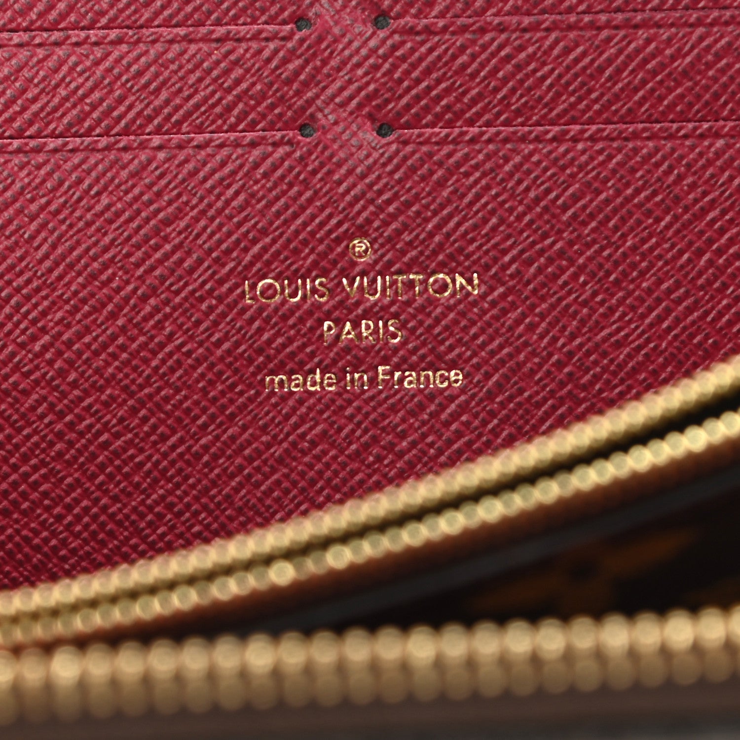 Louis Vuitton Monogram Clemence Wallet Fuchsia 6 of 8