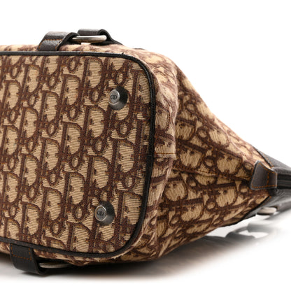 Christian Dior Monogram Traveler Satchel Brown 10 of 10