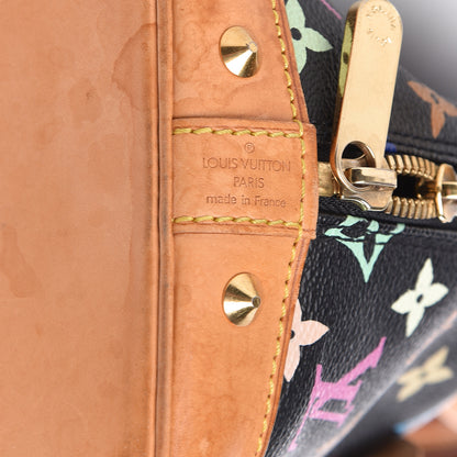 Louis Vuitton Monogram Multicolor Alma Black 6 of 20