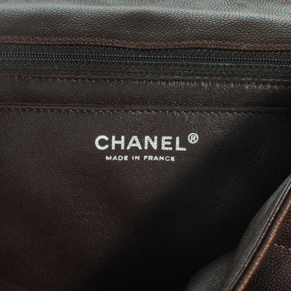 Chanel Washed Caviar 2.55 Reissue 227 Flap Dark Brown 7 of 7