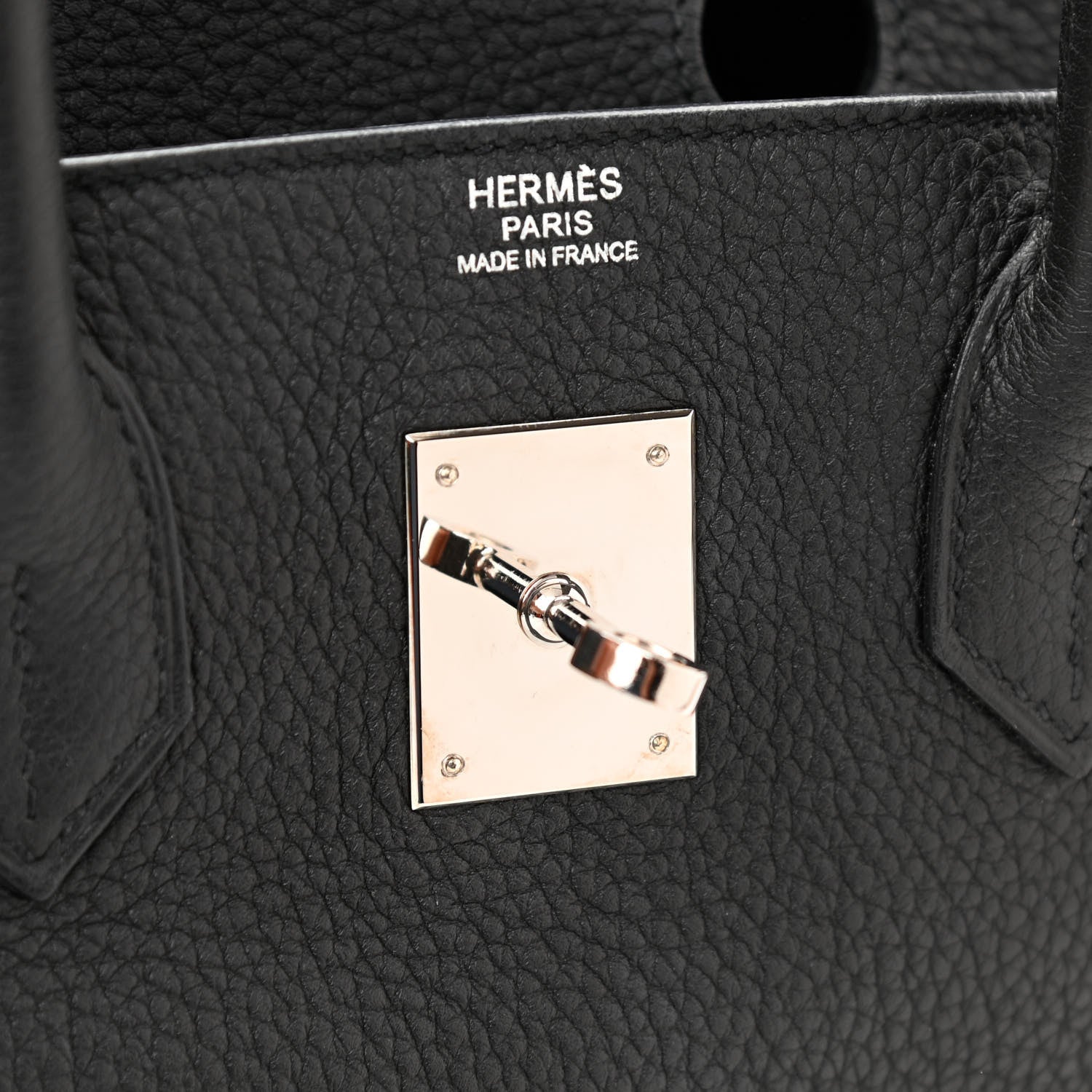 Hermes Togo Birkin 30 Black 6 of 13