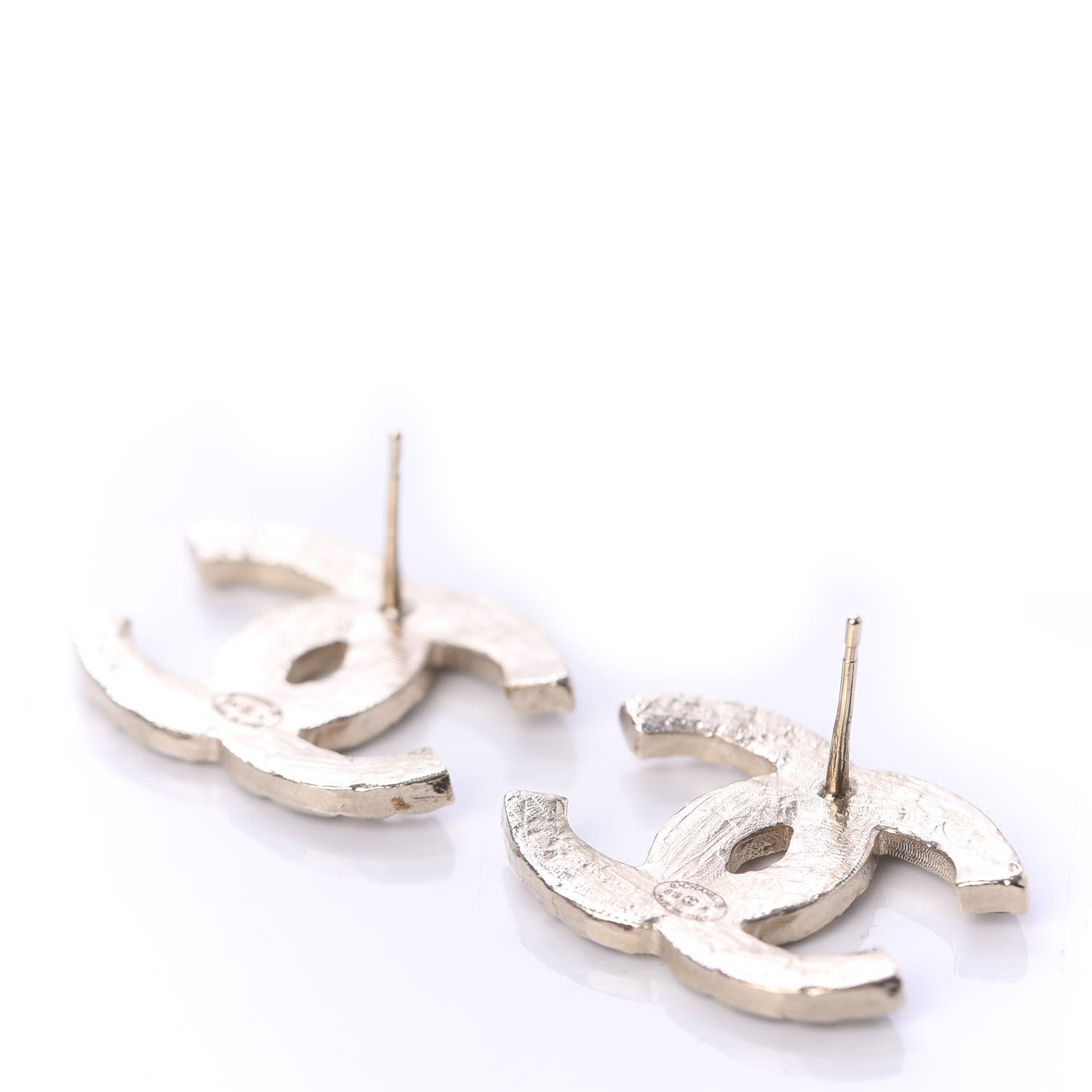 Chanel Metal Gripoix Along The Nile Earrings Gold Orange 3 of 5