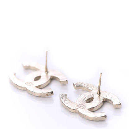 Chanel Metal Gripoix Along The Nile Earrings Gold Orange 3 of 5