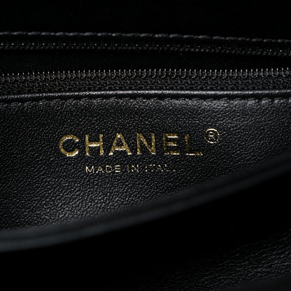 Chanel Lambskin Quilted Small Trendy CC Dual Handle Flap Bag Black 5 of 9