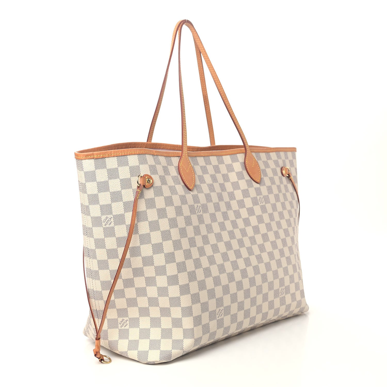 Louis Vuitton Damier Azur Neo Neverfull GM Rose Ballerine 2 of 4