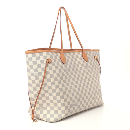 Louis Vuitton Damier Azur Neo Neverfull GM Rose Ballerine 2 of 4