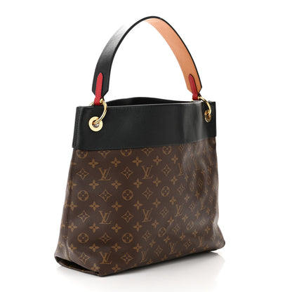 Louis Vuitton Monogram Tuileries Hobo Black 3 of 9