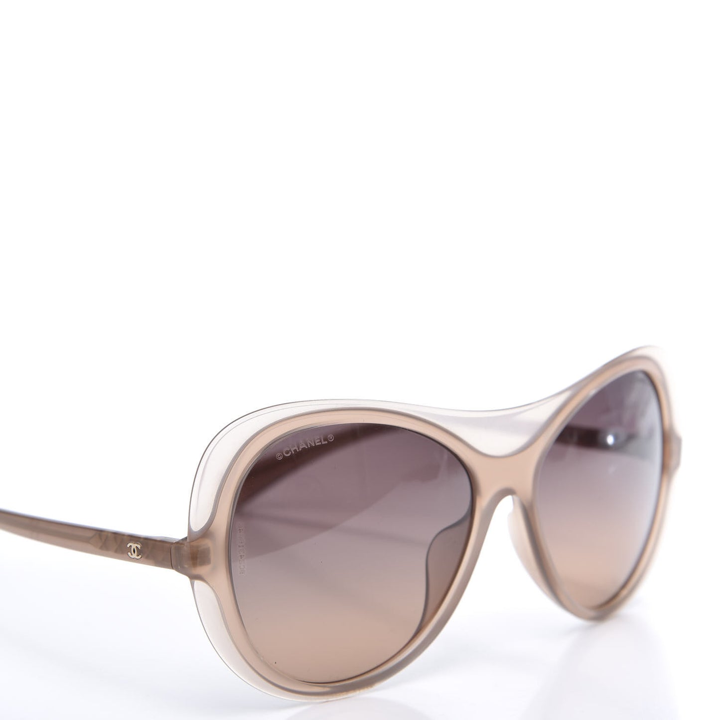 Oval Sunglasses 5389-A Light Brown
