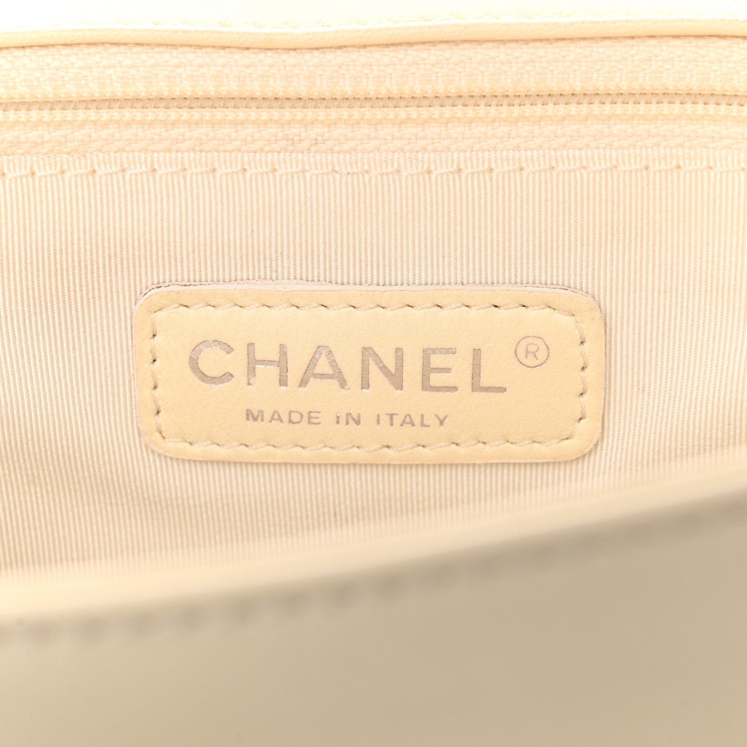 Chanel Lambskin Quilted Large Boy Flap Black White 6 of 11