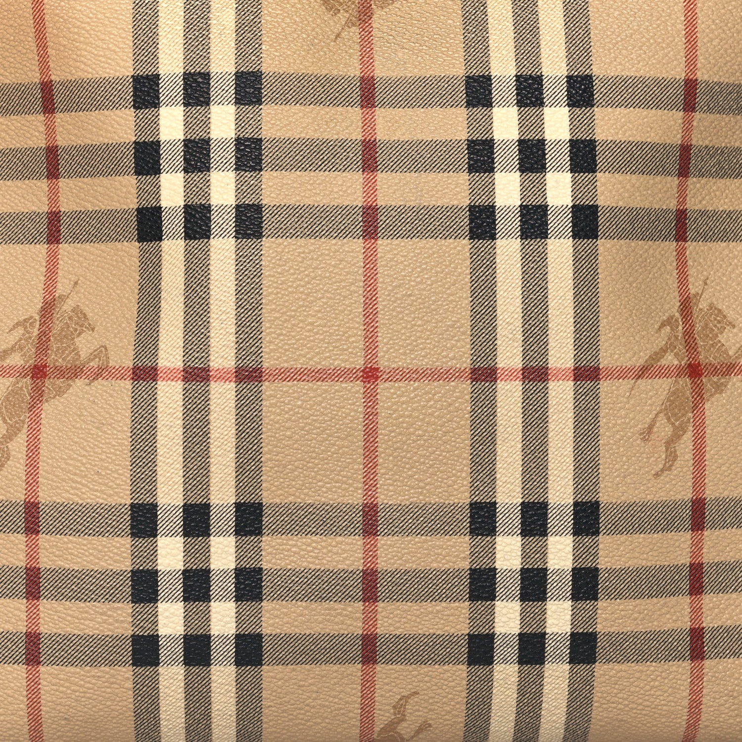 Burberry Haymarket Check Shoulder Bag Tan 8 of 12