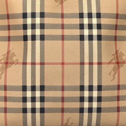 Burberry Haymarket Check Shoulder Bag Tan 8 of 12
