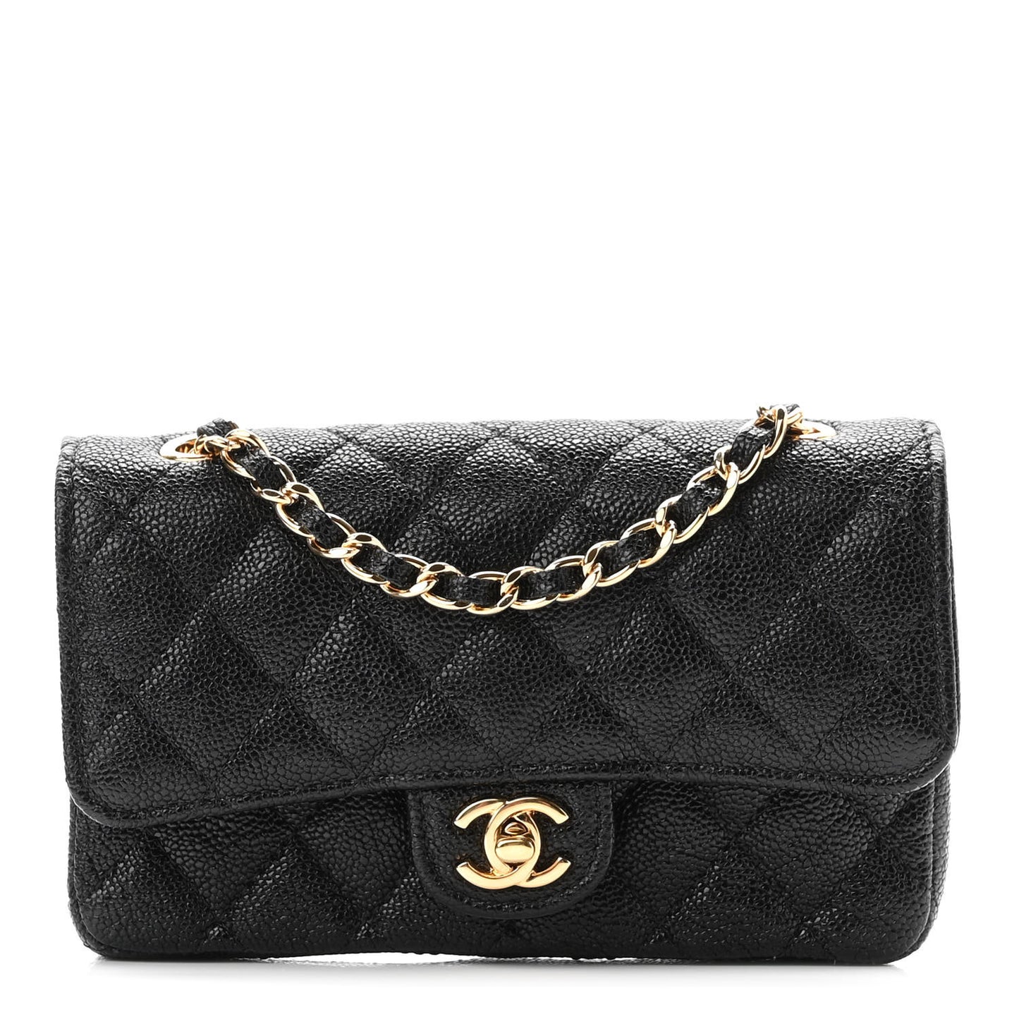 Lambskin Calfskin Tweed Success Story Set of 4 Minis Bags Black