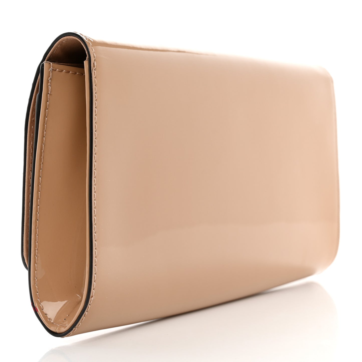 Patent Louise EW Clutch NM Nude