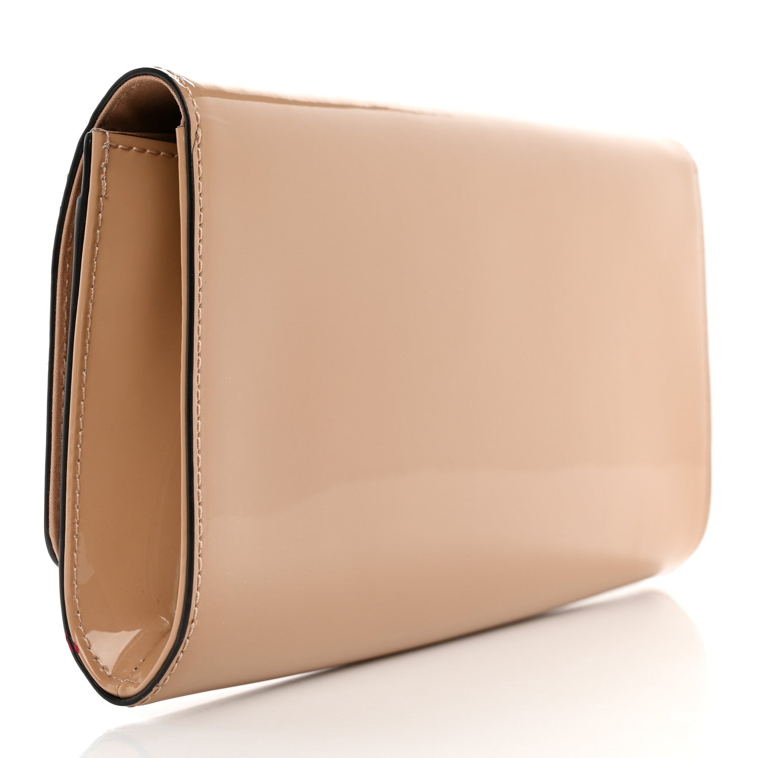 Louis Vuitton Patent Louise EW Clutch NM Nude 3 of 14