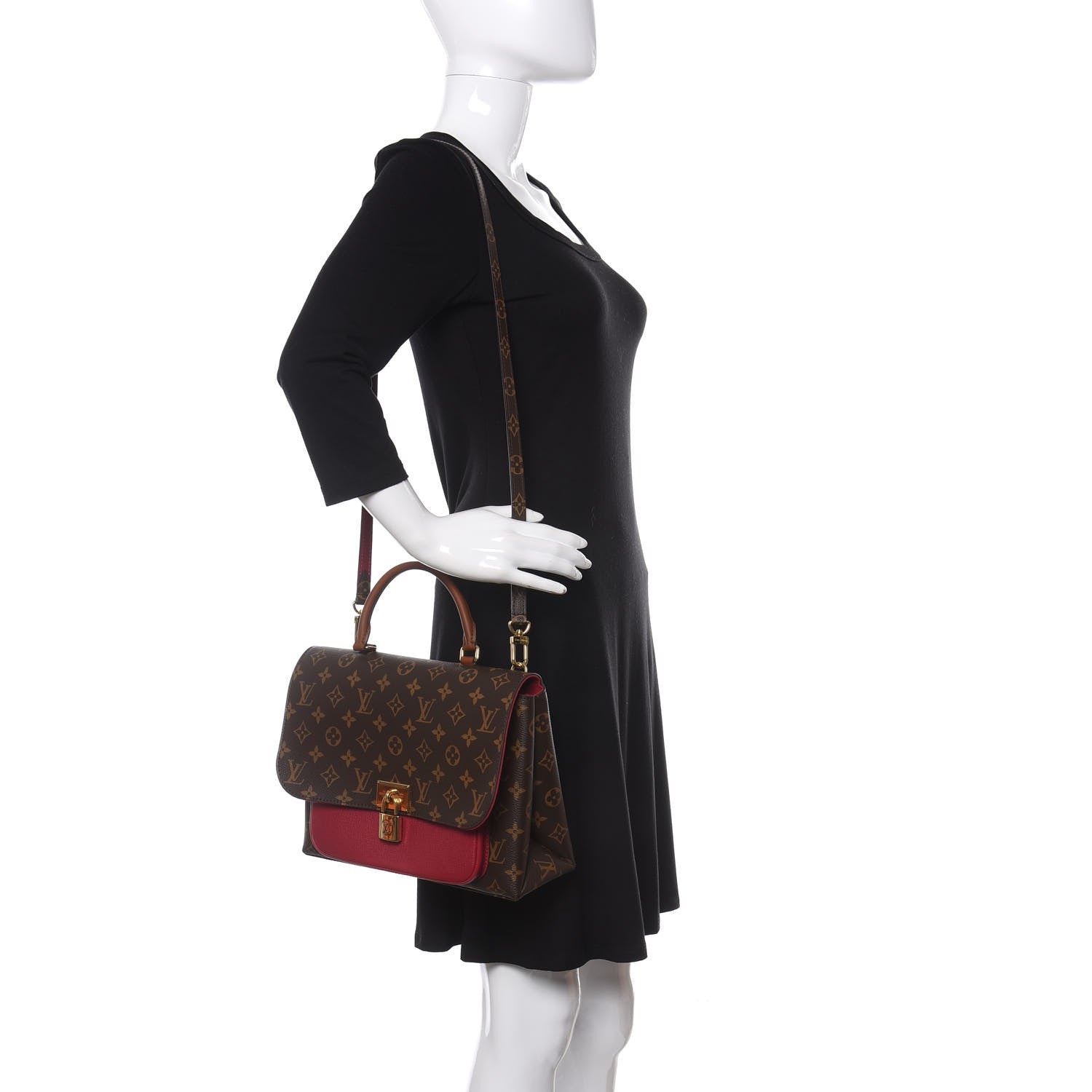 Louis Vuitton Monogram Marignan Lie De Vin 2 of 10