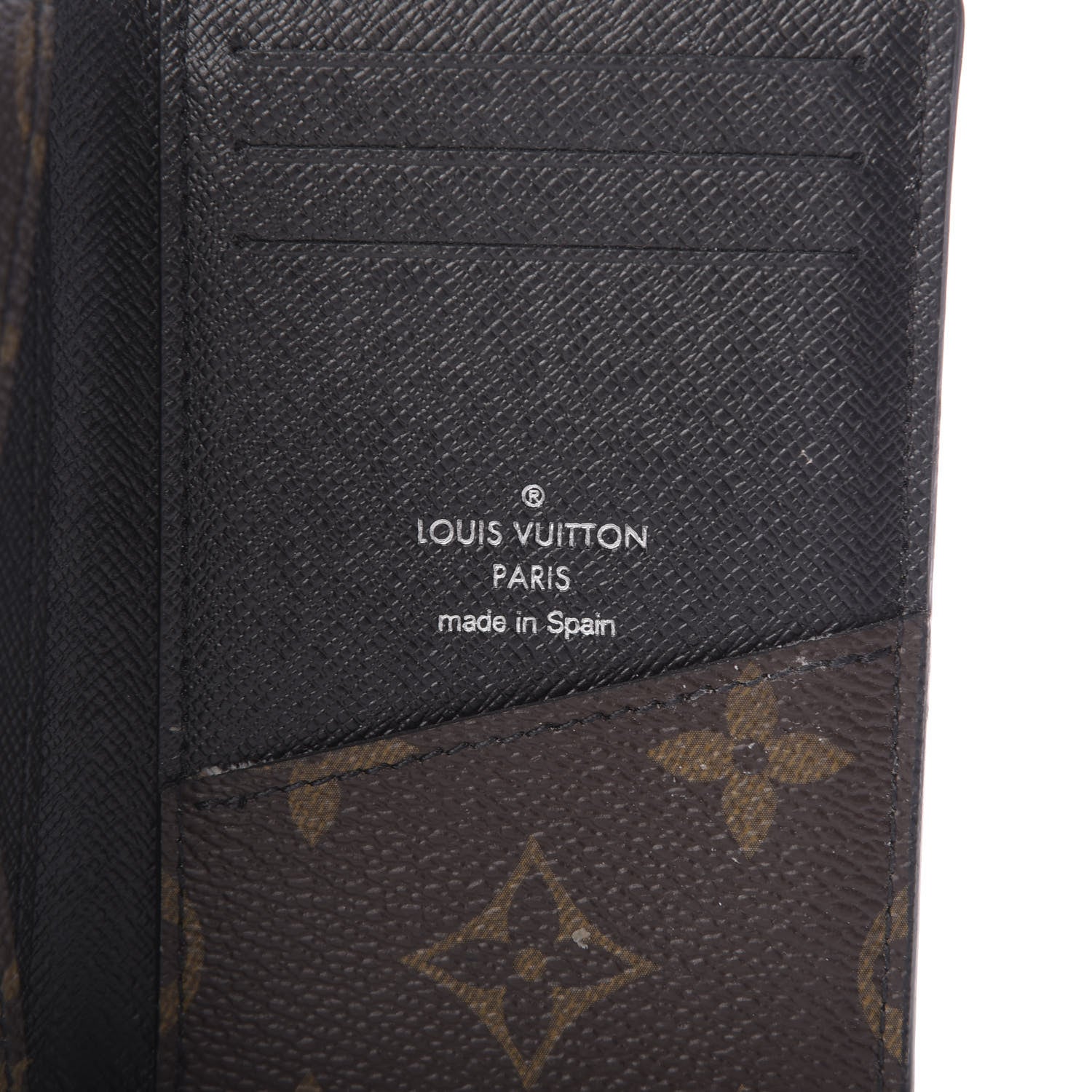 Louis Vuitton Monogram Macassar Pocket Organizer NM 6 of 7