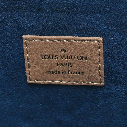 Louis Vuitton Lambskin Embossed Monogram Coussin PM Taupe 8 of 11