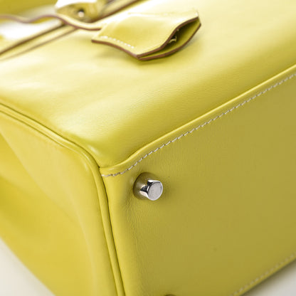 Hermes Swift Kelly Retourne 25 Lime 33 of 35