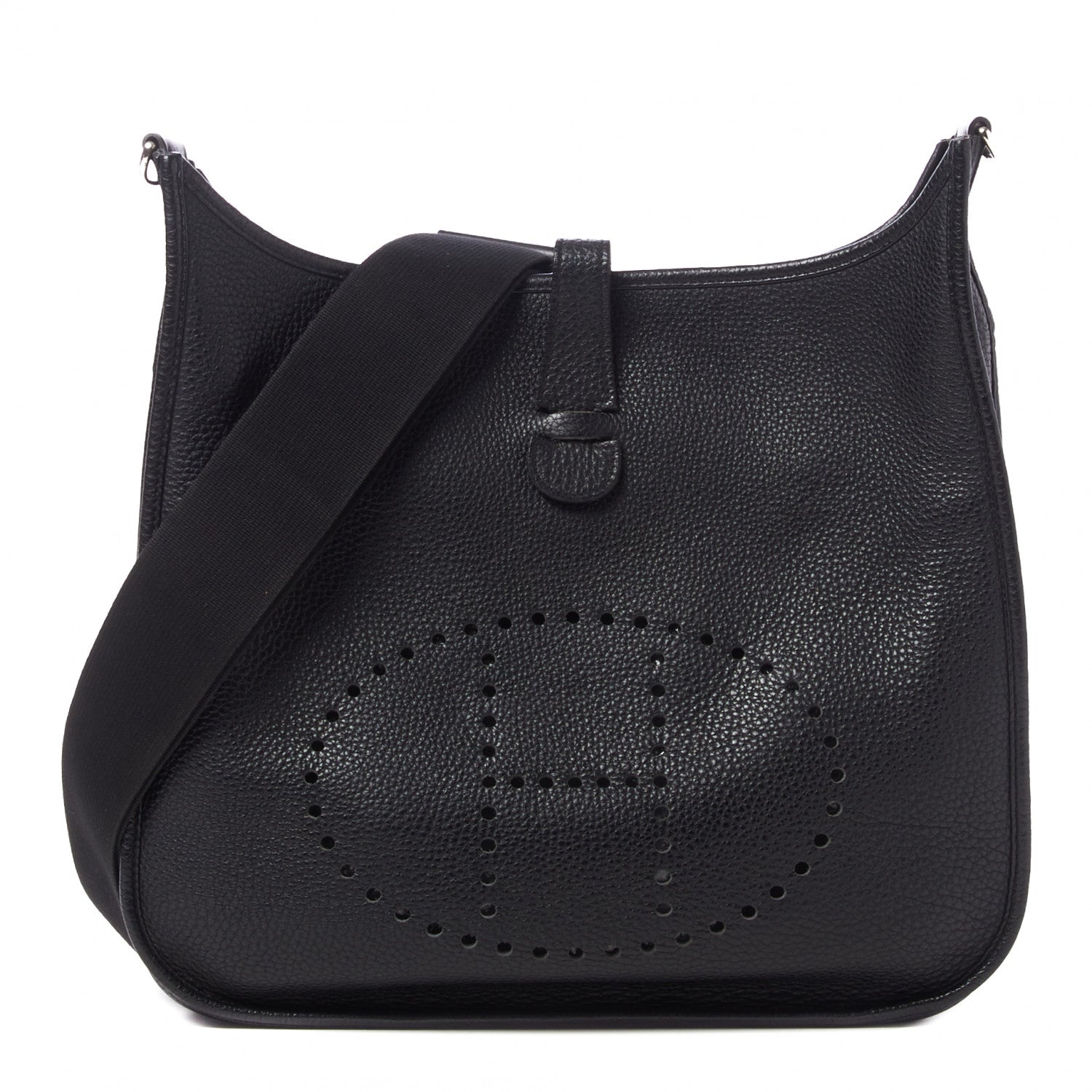 Hermes Taurillon Clemence Evelyne III GM Black 1 of 10