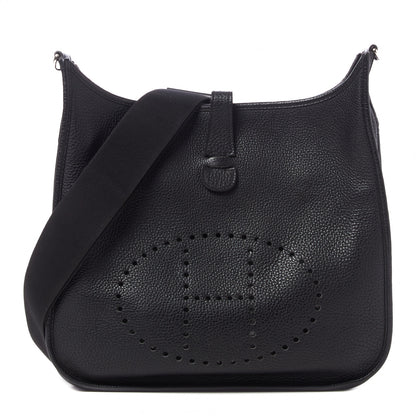 Hermes Taurillon Clemence Evelyne III GM Black 1 of 10