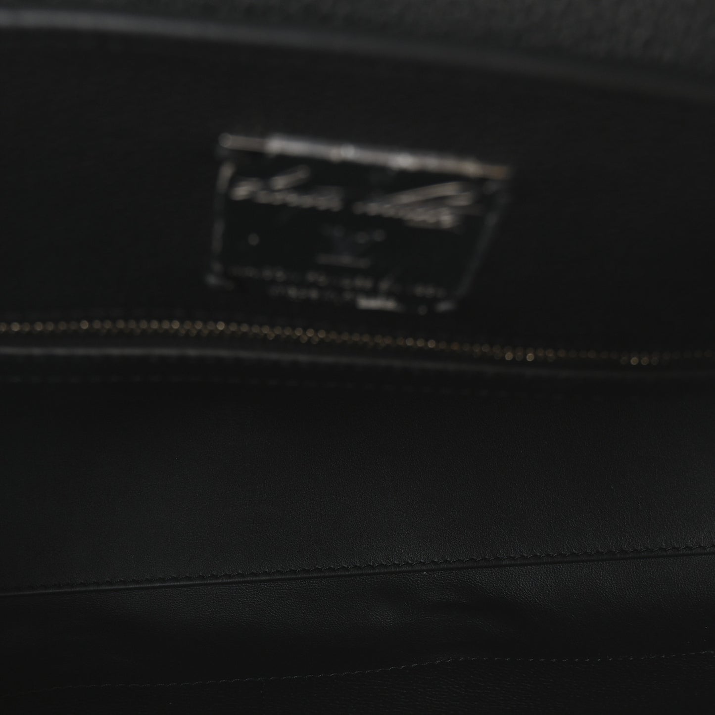 Millesime Calfskin Georges Tote MM Black