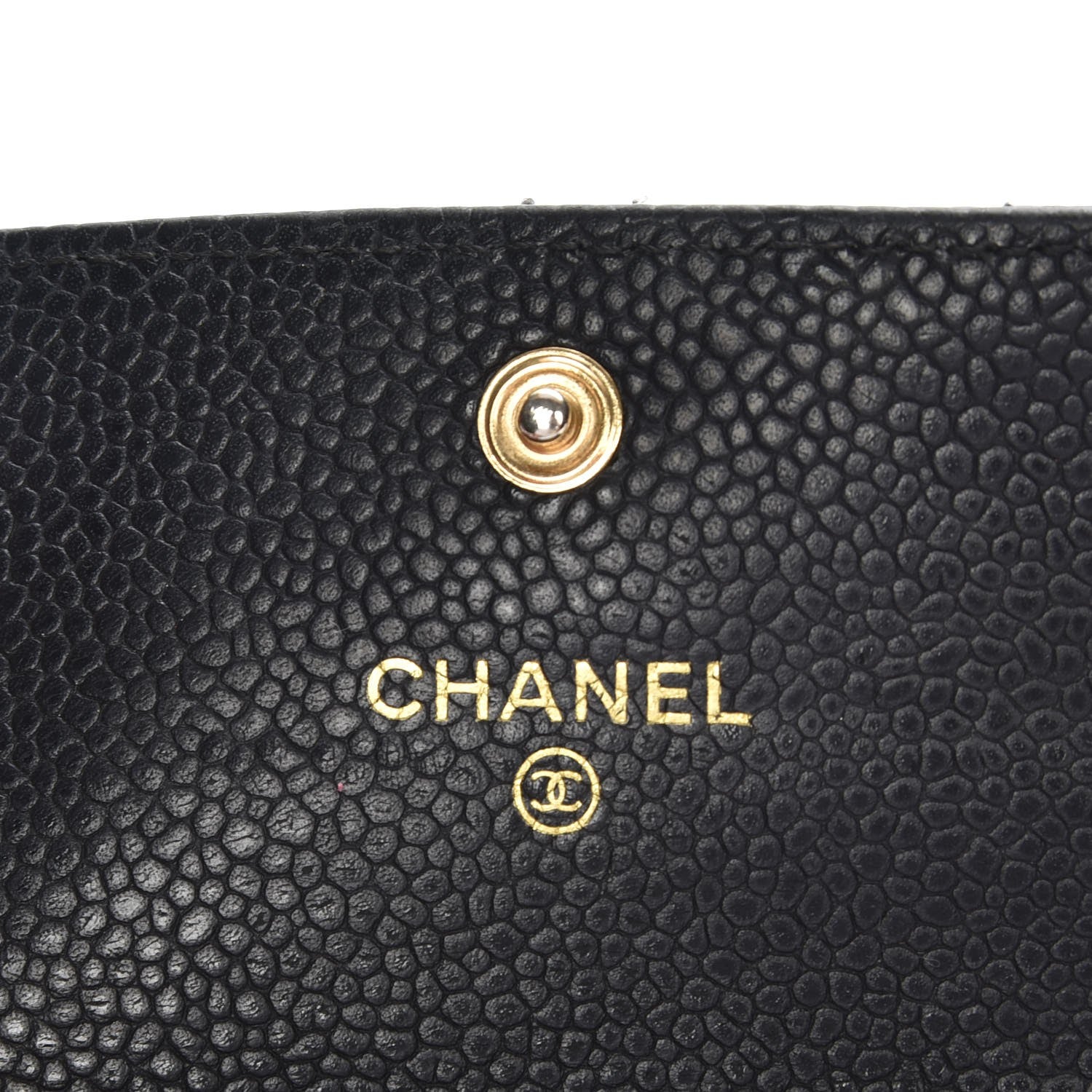 Chanel Caviar Quilted Flap Card Holder Black 6 of 8
