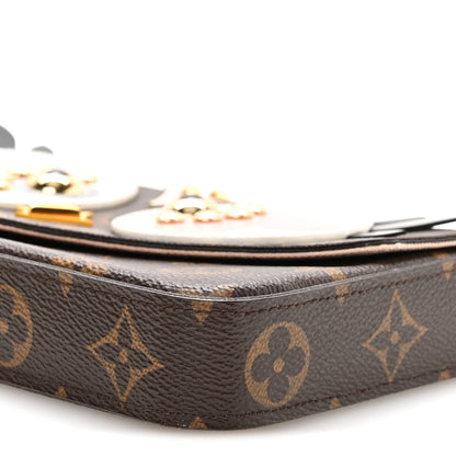 Louis Vuitton Monogram Lovely Birds Pochette Felicie Chain Wallet 10 of 10