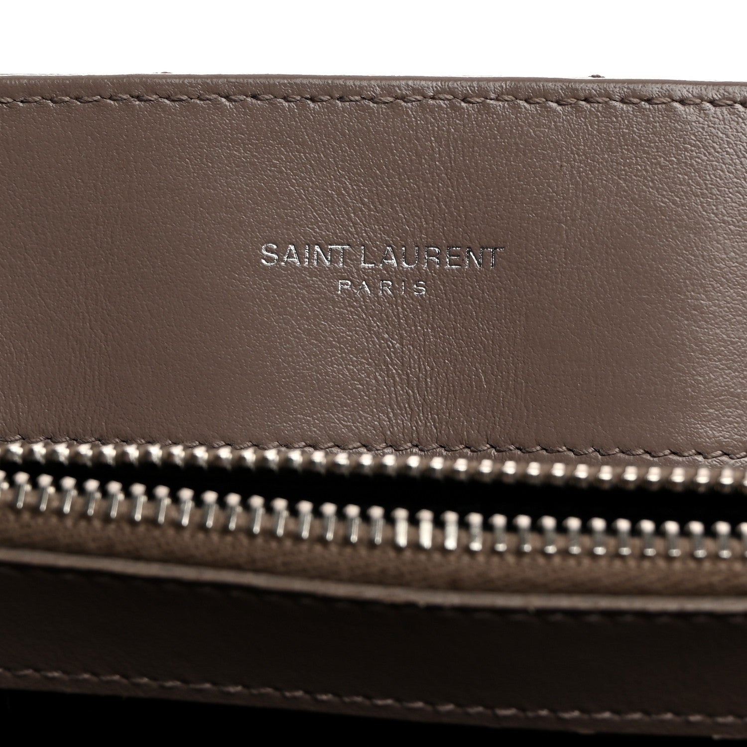 Saint Laurent Calfskin Y Quilted Monogram Medium Loulou Chain Satchel Mink 6 of 11