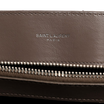 Saint Laurent Calfskin Y Quilted Monogram Medium Loulou Chain Satchel Mink 6 of 11