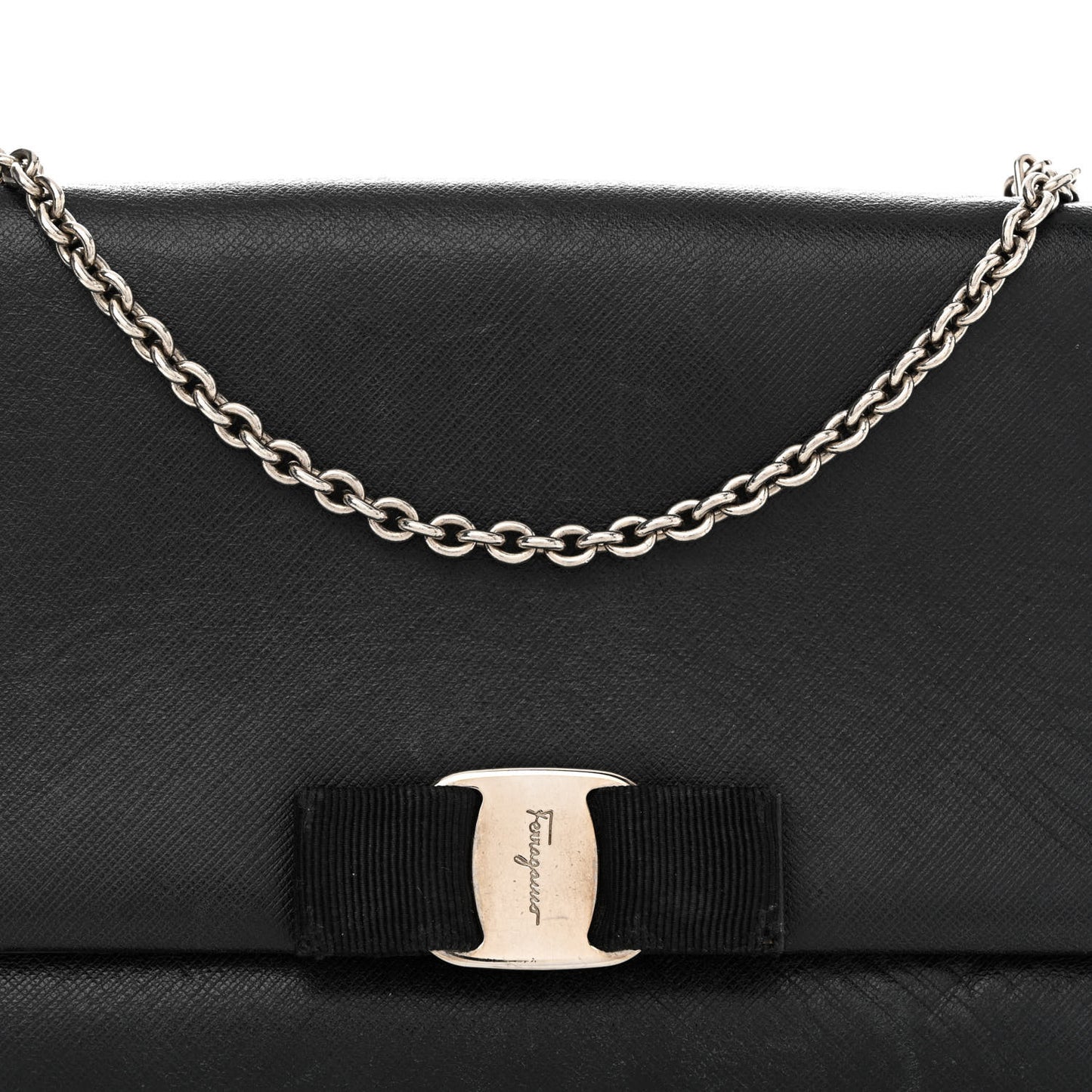 Calfskin Vara Bow Mini Bag Black
