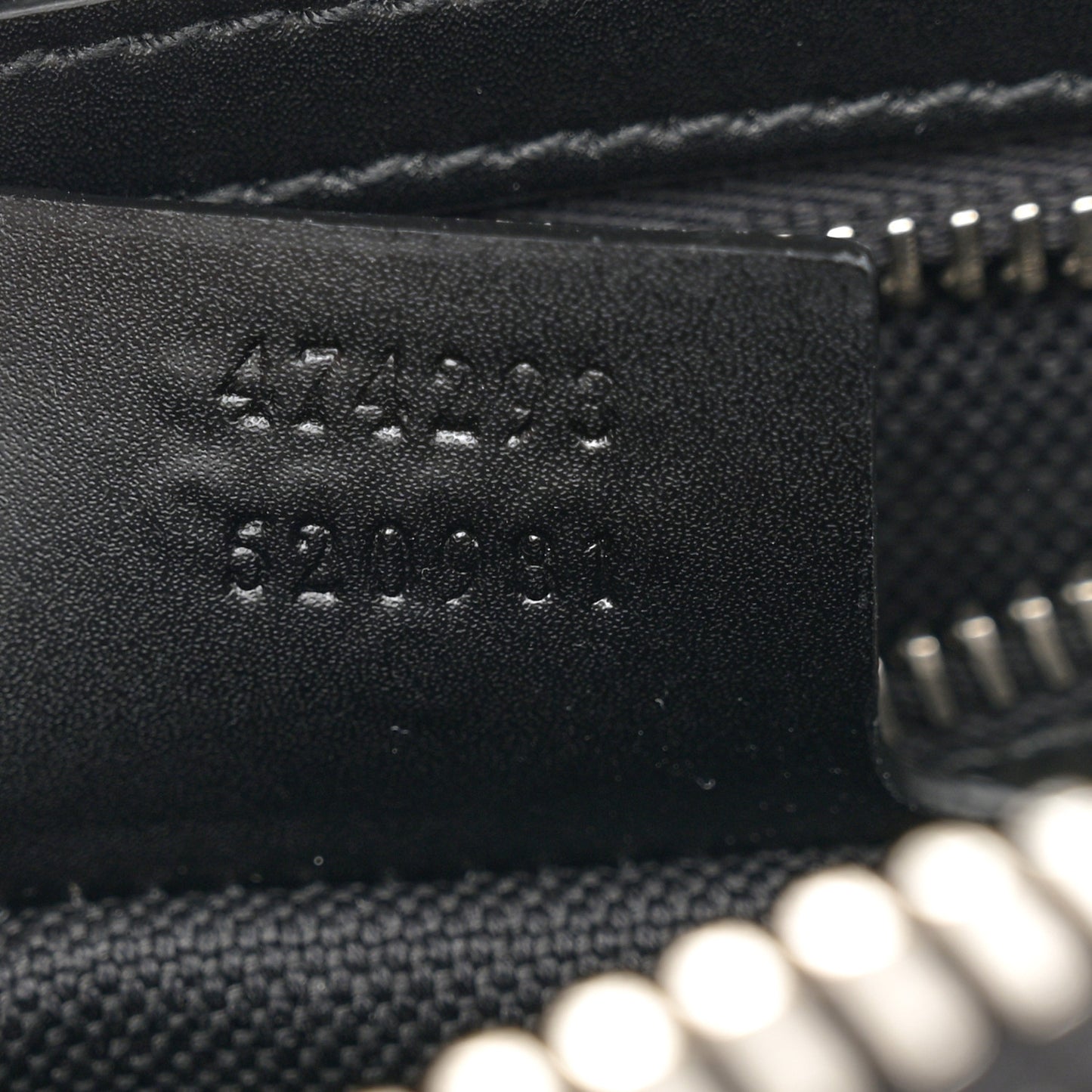 Soft GG Supreme Monogram Web Belt Bag Black Grey