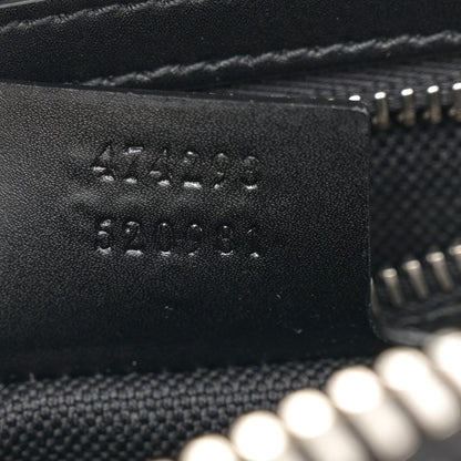 Gucci Soft GG Supreme Monogram Web Belt Bag Black Grey 7 of 11