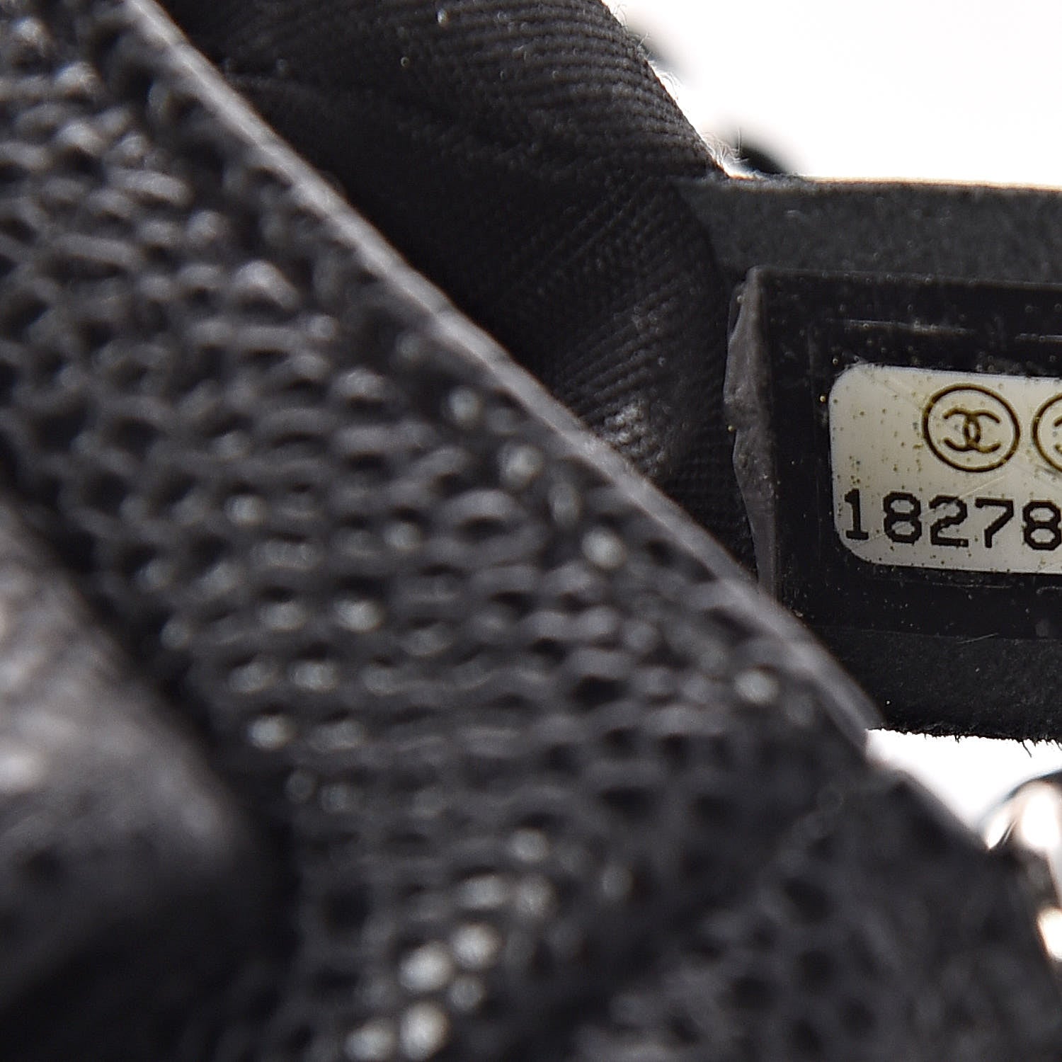 Chanel Caviar Half Moon Wallet On Chain WOC Black 8 of 13