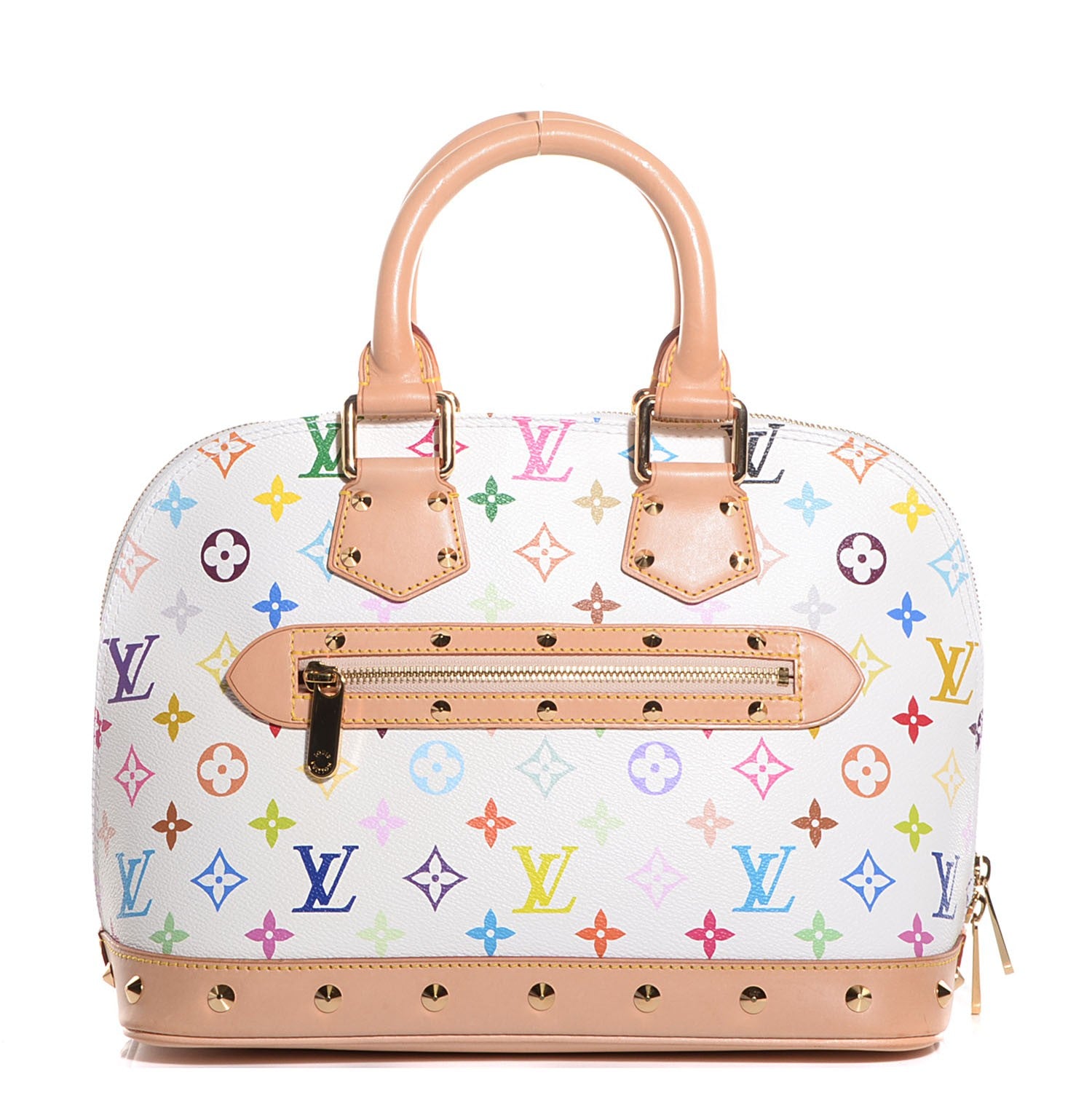 Louis Vuitton Monogram Multicolor Alma White 1 of 7