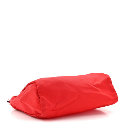 Prada Tessuto Nylon Vela Cosmetic Pouch Rosso 4 of 9