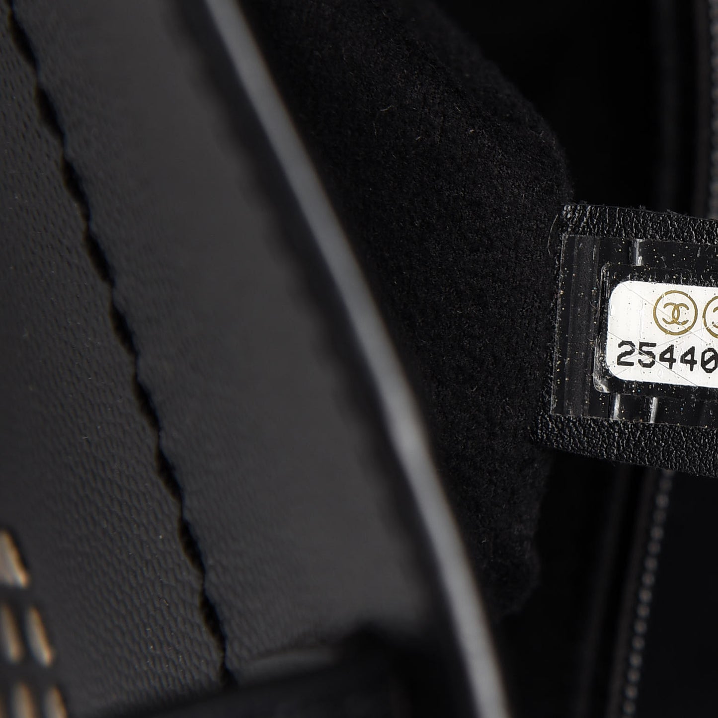 Caviar Medium Studded Deauville Tote Black