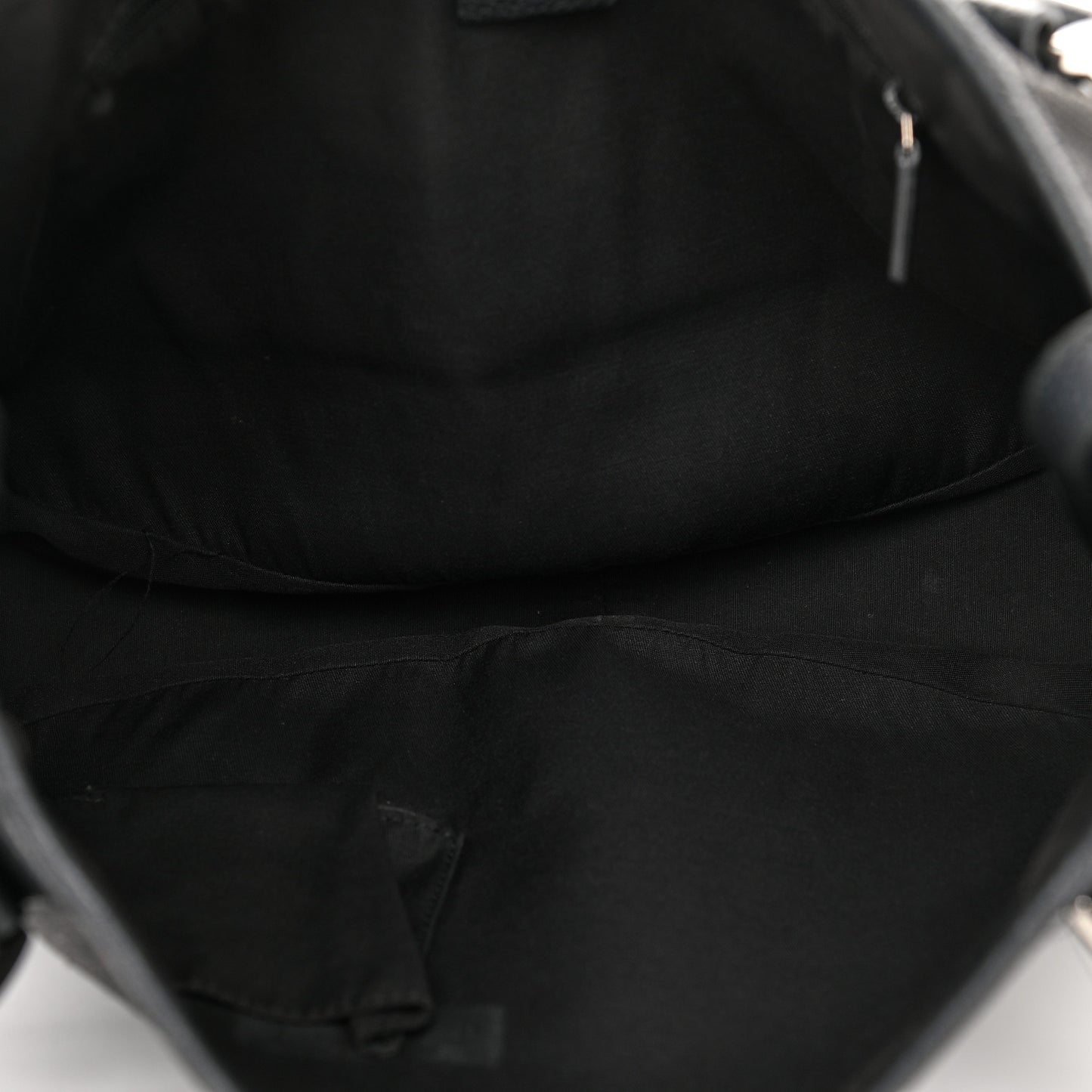 Monogram Denim Medium Abbey Shoulder Bag Black