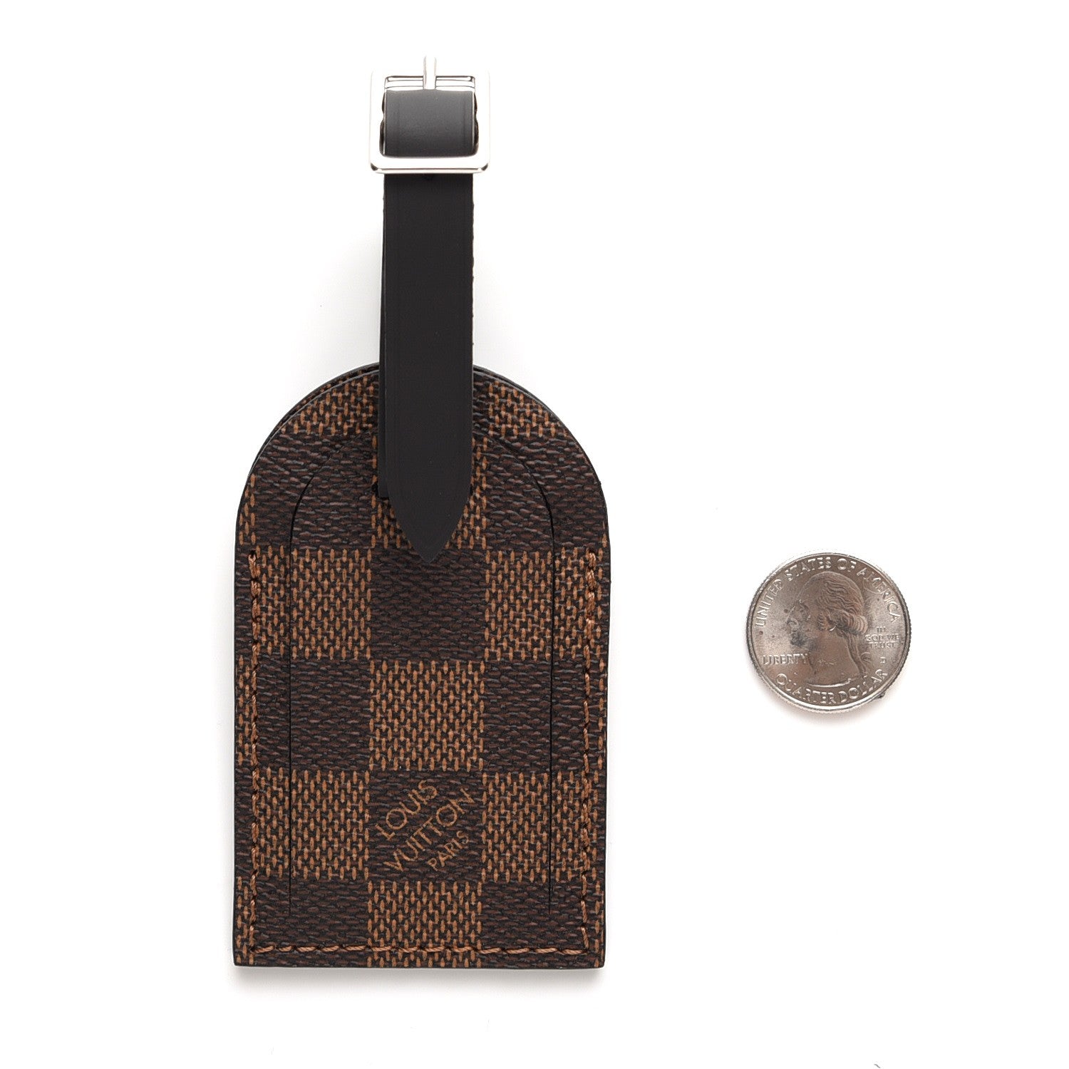 Louis Vuitton Damier Ebene Luggage Tag 2 of 4