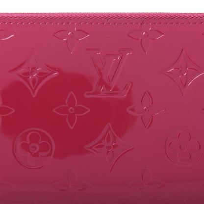 Louis Vuitton Vernis Zippy Wallet Fuchsia 8 of 9