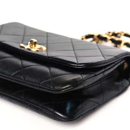 Chanel Lambskin Quilted Small Color Match Flap Black Multicolor 9 of 9