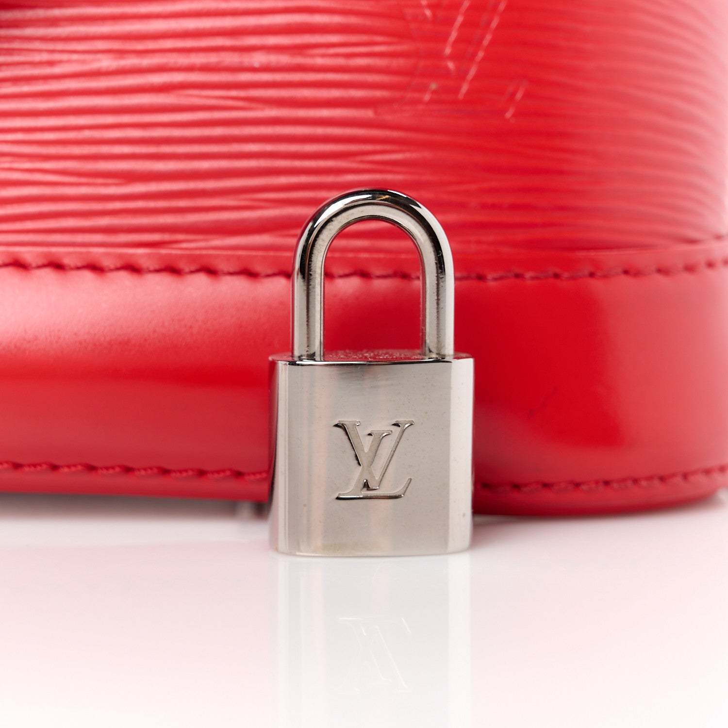 Louis Vuitton Epi Alma BB Coquelicot 8 of 12
