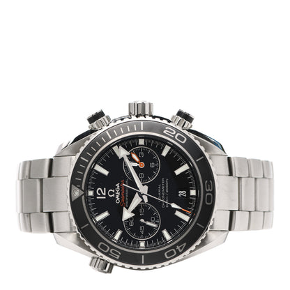 Omega Stainless Steel 46mm Seamaster Planet Ocean Chronograph Automatic Watch Black 232.32.46.51.01.003 2 of 5