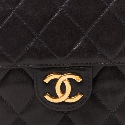 Chanel Lambskin Quilted Small Single Flap Black 6 of 8