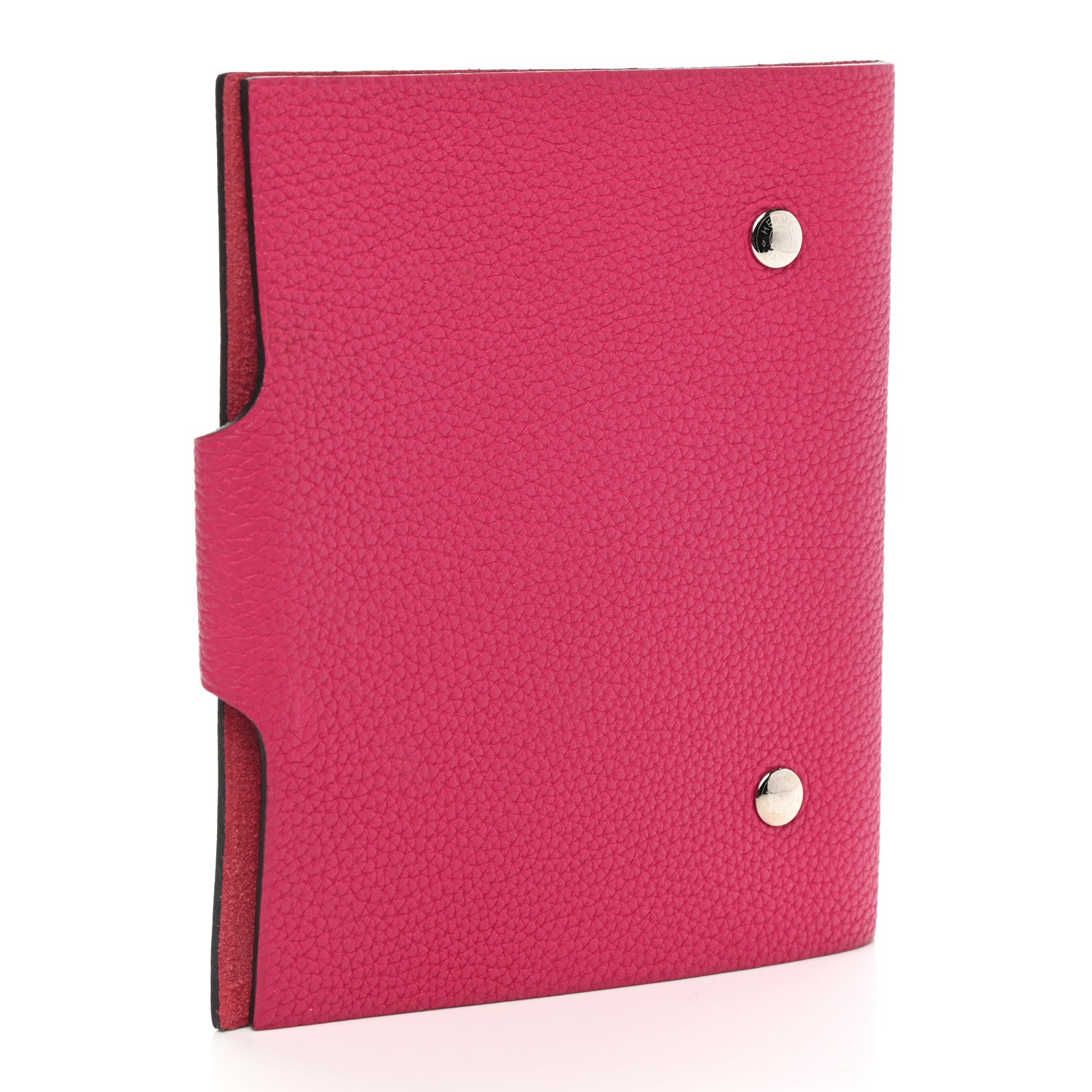 Hermes Togo Ulysse PM Notebook Cover Rose Mexico 3 of 7