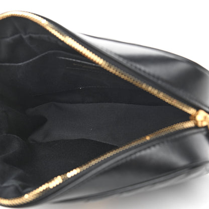 Saint Laurent Calfskin Matelasse Monogram Lou Camera Bag Black 5 of 11