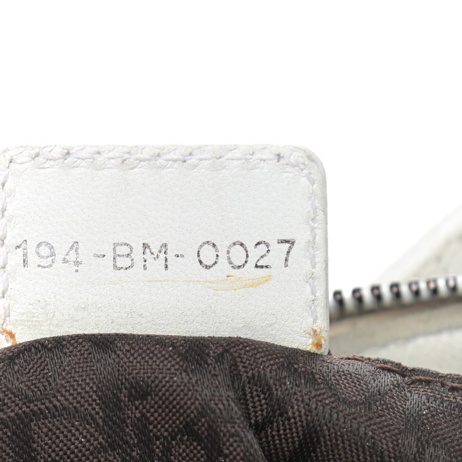 Christian Dior Lambskin Cannage Small Hobo White 7 of 18