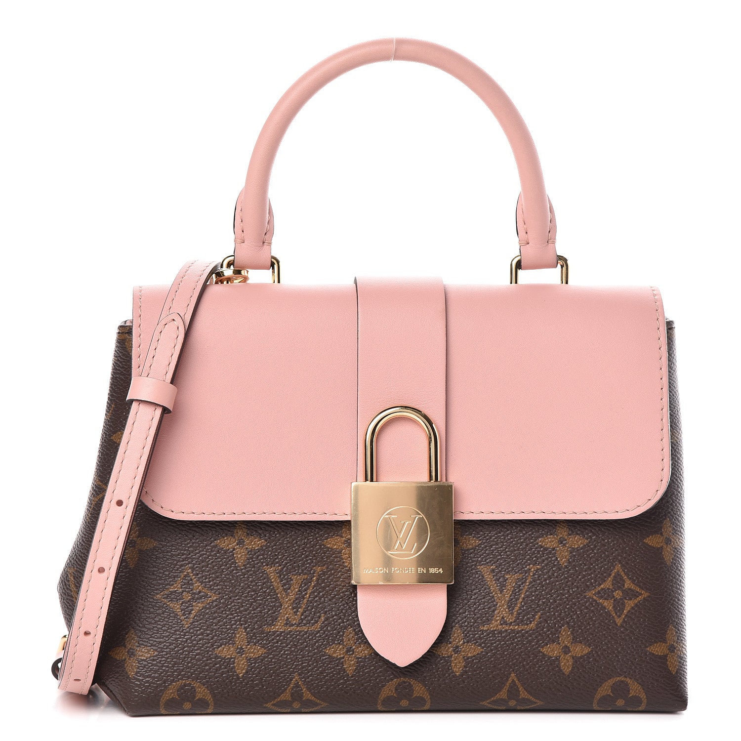 Louis Vuitton Monogram Locky BB Rose Poudre 1 of 12