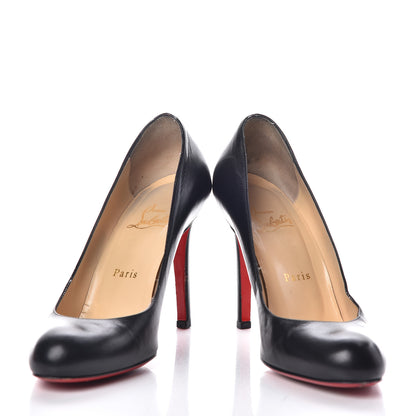 Christian Louboutin Kid Simple 100 Pumps 37 Black 6 of 18