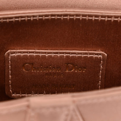Christian Dior Satin Crystal Mini Saddle Bag Powder Beige 11 of 19